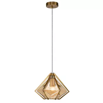 Светильник подвесной Indigo Vista V000320 11012/B/1P Amber