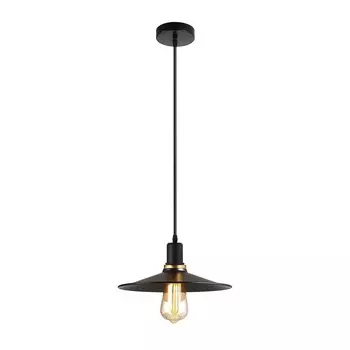 Светильник подвесной ЭкономСвет 10273 10273/1BK BK+GD