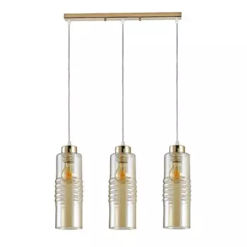 Светильник подвесной ЭкономСвет 30117 30117/3GD AMB