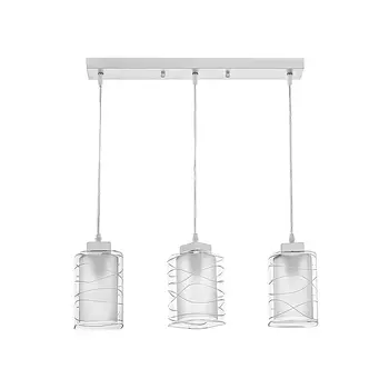 Светильник подвесной Lamplandia L1558 HAMBURG WHITE, Е27*3 макс 60W