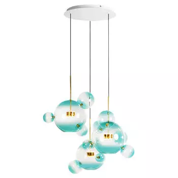 Светильник подвесной Loft It Bolle 2027-D3 Blue