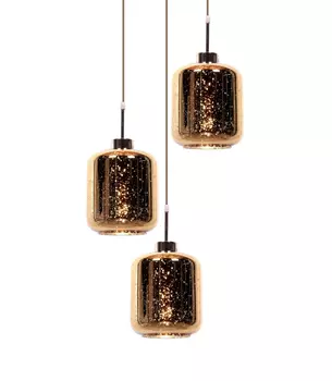 Светильник подвесной Lumina Deco Alacosmo LDP 6811-3 RD GD