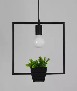 Светильник подвесной Максисвет 2-3216-1-BK E14