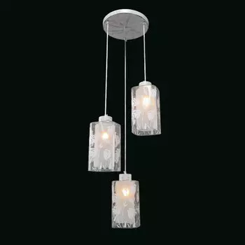 Светильник подвесной Максисвет 2-4955-3-WHS E27