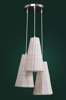 Светильник подвесной Максисвет 2-6044-3-WH E14