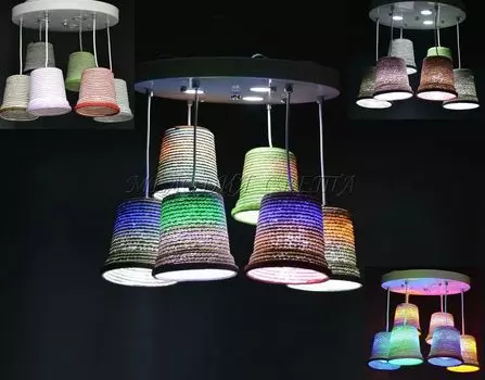 Светильник подвесной Мелодия Света 8004a-6 BK 000021170