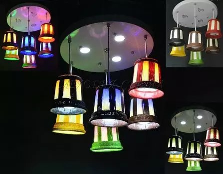 Светильник подвесной Мелодия Света 8008a-B-6 WT 000021174