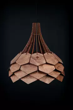 Светильник подвесной Woodshire Далиа 1240pl