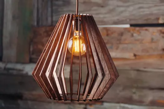 Светильник подвесной Woodshire Кристалл