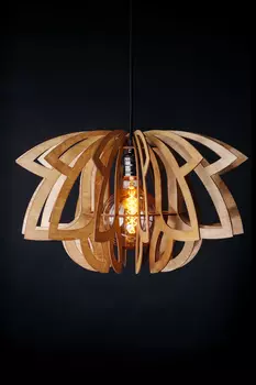 Светильник подвесной Woodshire Лилия 1130b