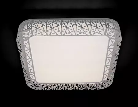 Светильник потолочный Ambrella F124 WH 72W S500