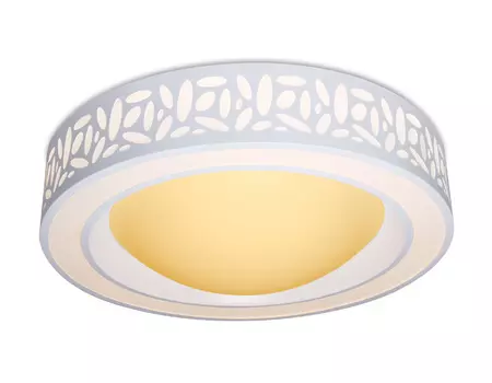 Потолочный светодиодный светильник Ambrella Orbital Design F210 WH 96W