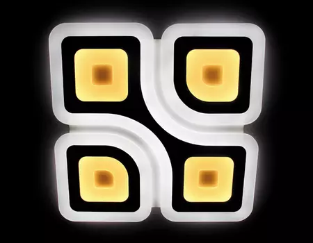 Светильник потолочный Ambrella FA89 WH 164W D500*500