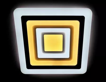 Светильник потолочный Ambrella FA93 WH 164W D500*500