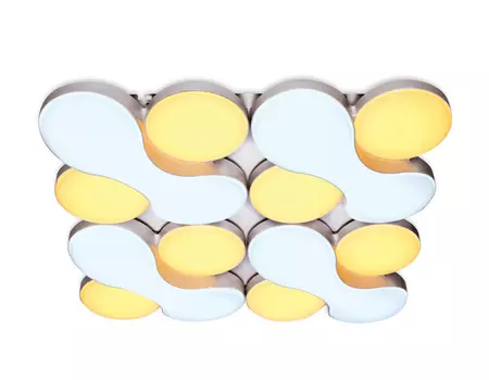 Потолочный LED светильник Ambrella Orbital Granule FG1066/4 WH 208W D7