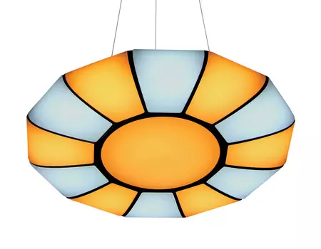 Потолочный светодиодный светильник Ambrella Orbital Parus FP2313L WH 1