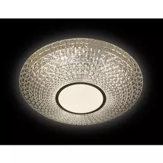 Светильник потолочный Ambrella Orbital Crystal F101 CL 48W D400