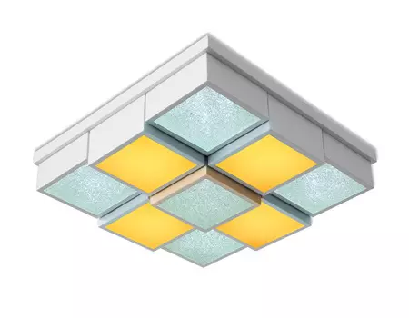 Потолочный LED светильник Ambrella Orbital Crystal Sand FS1540 WH/SD 1