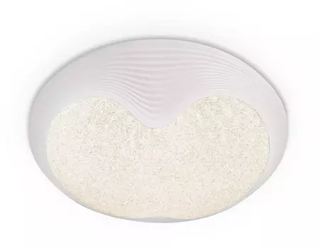 Светильник потолочный Ambrella Orbital Crystal Sand FS1223 WH 48W D400