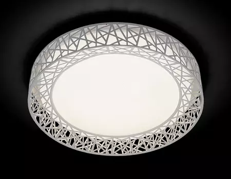 Светильник потолочный Ambrella Orbital Design F122 WH 72W D450