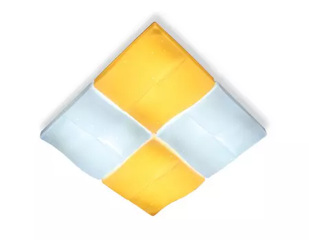 Светильник потолочный Ambrella Orbital Parus FP2382 WH 128W D500*500