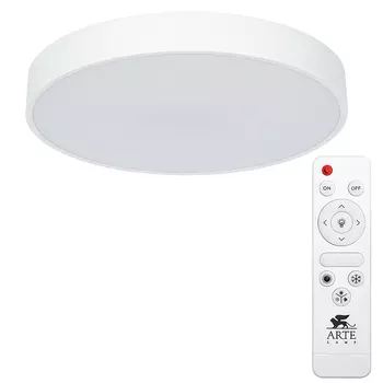Потолочный светодиодный светильник Arte Lamp Arena A2661PL-1WH