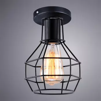 Светильник потолочный Arte Lamp Spider A1109PL-1BK