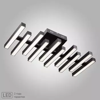 Светильник потолочный Eurosvet Accord 90052/10 черный