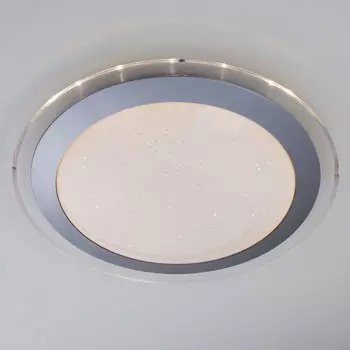 Светильник потолочный Eurosvet Fusion 40002/1 LED матовое серебро 28W