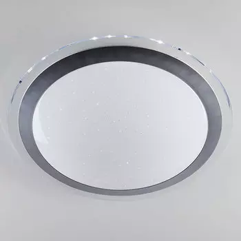 Светильник потолочный Eurosvet Fusion 40003/1 LED матовое серебро 42W