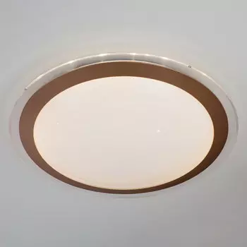 Светильник потолочный Eurosvet Fusion 40003/1 LED матовое золото 42W