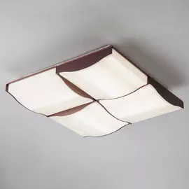 Потолочный LED светильник Eurosvet Relief 90031/4 кофе