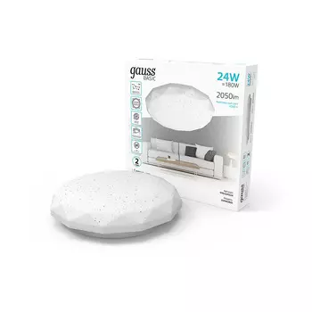 Светильник потолочный Gauss Basic Space 995439224