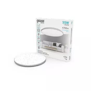 Светильник потолочный Gauss Basic Space 995440260