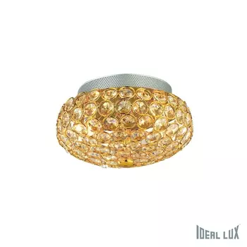 Светильник потолочный Ideal Lux King KING PL3 ORO