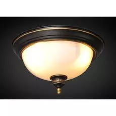 Светильник потолочный Максисвет 1-4186-3-BK+GL E14