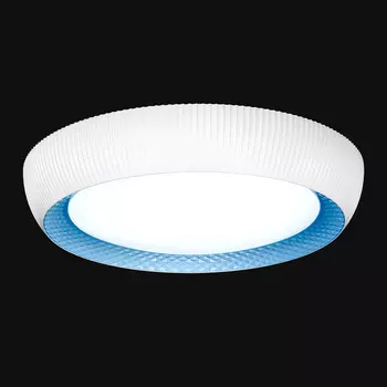 Светильник потолочный Максисвет 1-7160-WH+BL-LED