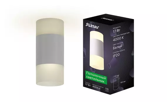 Светильник потолочный Ritter Kassel 52065 8