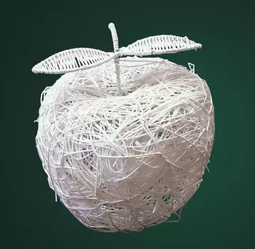 Светильник яблоко 0500 5-0500-1-WH E14 Максисвет