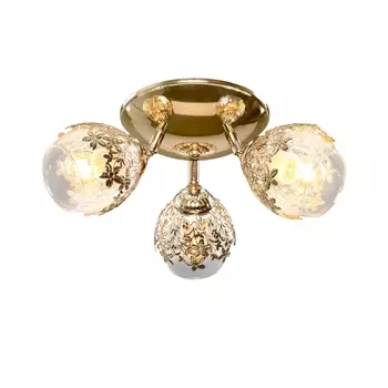 Светильник с цветочками 8865 1-8865-3-FG E27 Максисвет