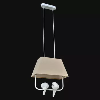 Светильник с птичками 4903 2-4903-2-WH E14 Максисвет