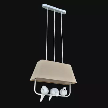 Светильник с птичками 4903 2-4903-3-WH E14 Максисвет