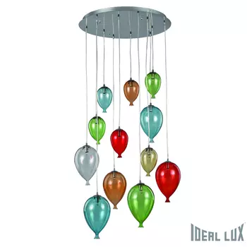 Светильник с воздушными шариками Clown CLOWN SP12 COLOR Ideal Lux