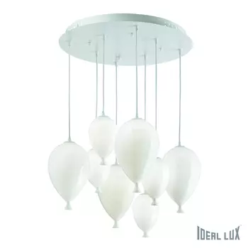 Светильник с воздушными шариками Clown CLOWN SP8 BIANCO Ideal Lux