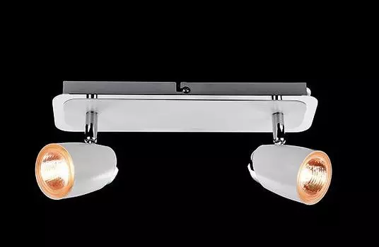 Светильник спот Eurosvet 20021 20021/2 хром/белый