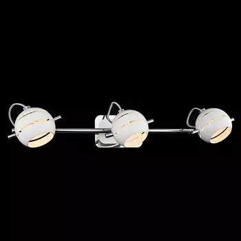 Светильник спот Eurosvet 20023, 20024 20023/3 хром/белый