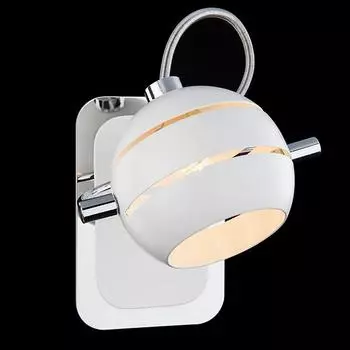 Светильник спот Eurosvet 20023, 20024 20023/1 хром/белый