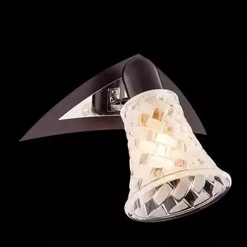 Светильник спот Eurosvet 20032 20032/1 хром/венге