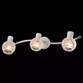 Светильник спот Eurosvet 20036/3 белый с золотом/хром