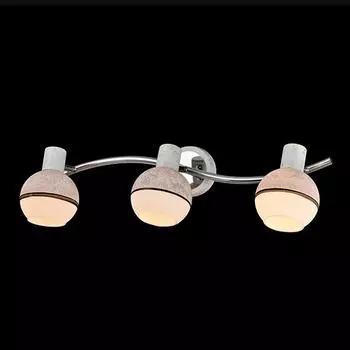 Светильник спот Eurosvet 20037 20037/3 хром/серый